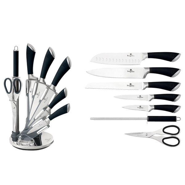 Berlinger Haus 8-Piece Knife Set with Acrylic Stand